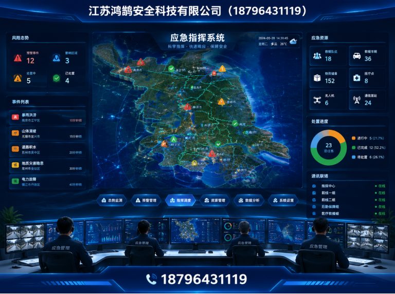 邯郸消防通信指挥展示图